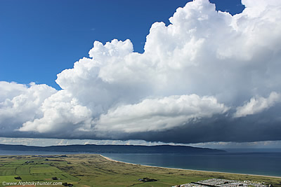 Beautiful Multicell Storms At Gortmore Viewing Point - August 1st 2017